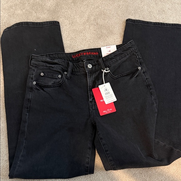 Lucky Brand Denim - Lucky brand, the baggy jeans size 4/27 regular Black NWT